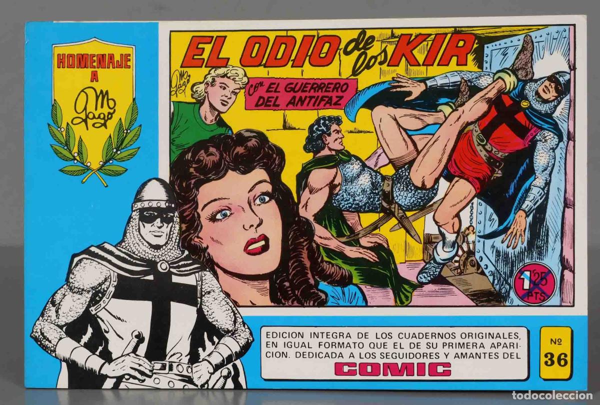 C&oacute;mics: EL GUERRERO DEL ANTIFAZ. HOMENAJE. N 36 - Foto 1