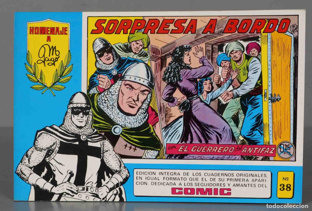 C&oacute;mics: EL GUERRERO DEL ANTIFAZ. HOMENAJE. N 38 - Foto 1