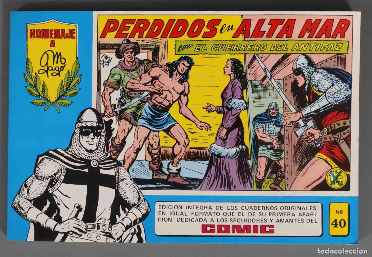 C&oacute;mics: EL GUERRERO DEL ANTIFAZ. HOMENAJE. N 40 - Foto 1