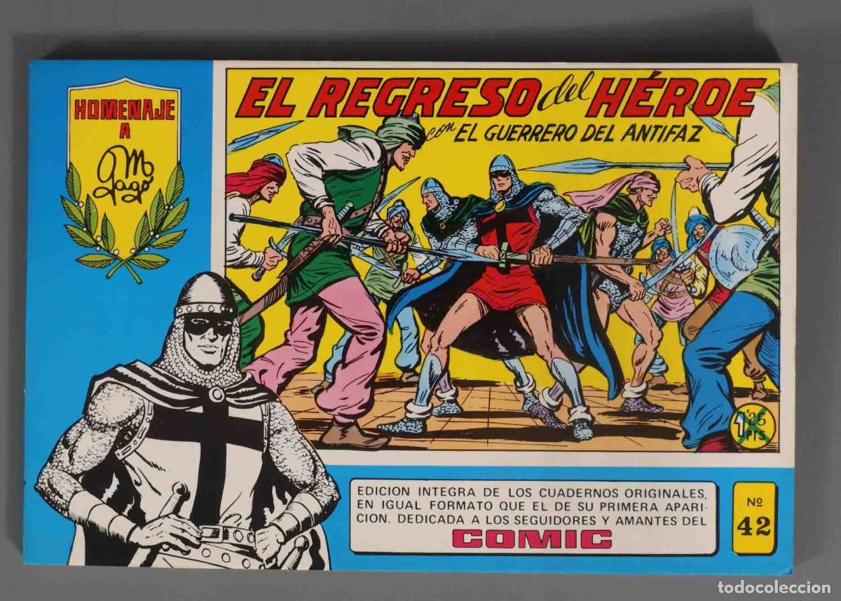 C&oacute;mics: EL GUERRERO DEL ANTIFAZ. HOMENAJE. N 42 - Foto 1