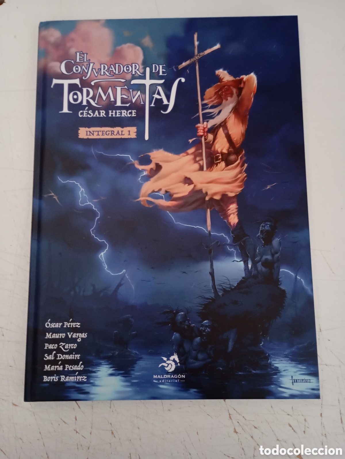 C&oacute;mics: EL CONJURADOR DE TORMENTAS - C&Eacute;SAR HERCE - MALDRAG&Oacute;N EDITORIAL