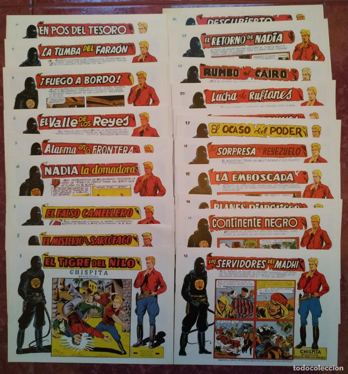 C&oacute;mics: COMIC COLECCION COMPLETA CHISPITA - 24 NUMEROS - FACSIMIL REEDICION - Foto 1
