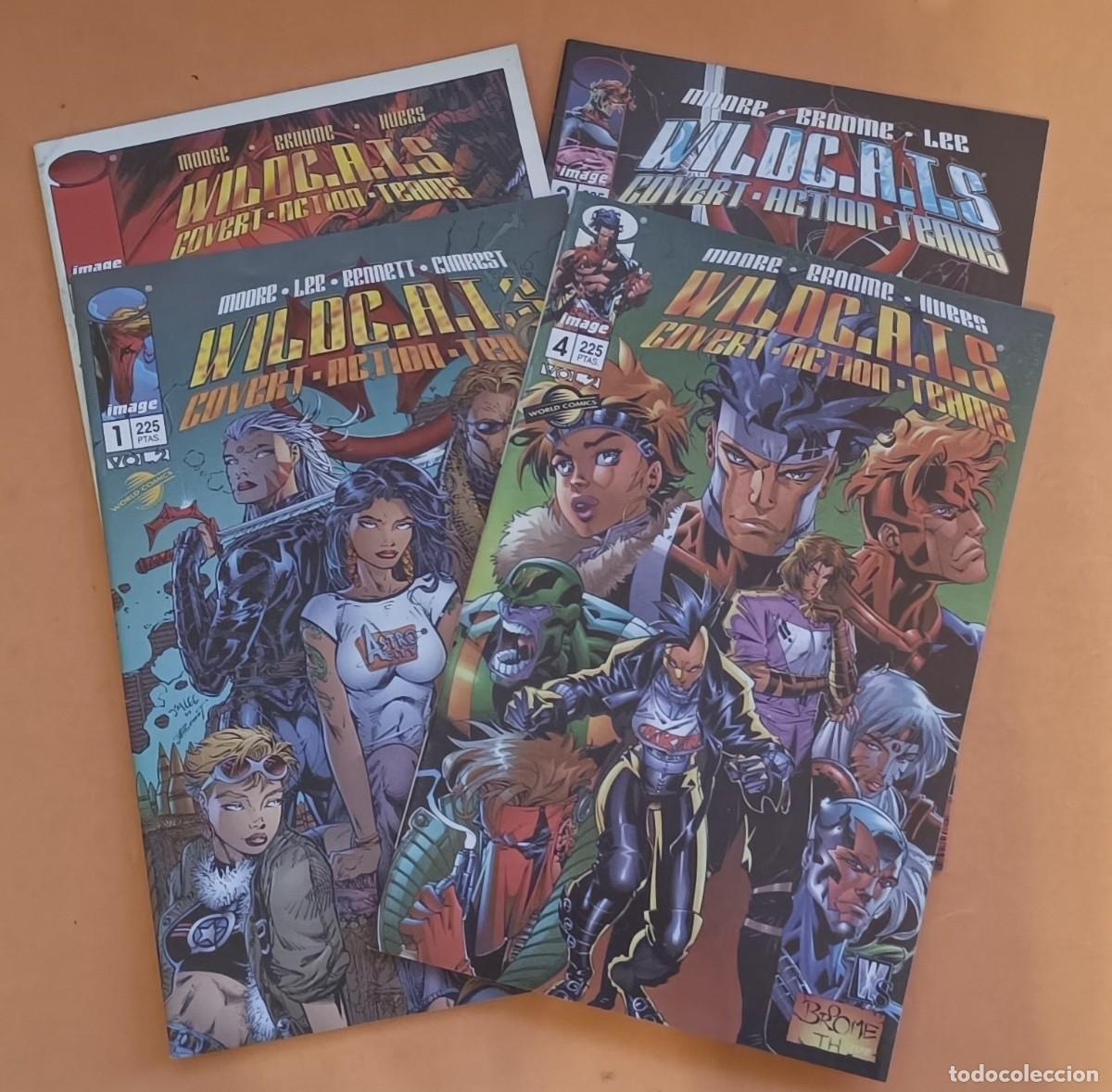C&oacute;mics: Wildcats 1 a 4 - alan moore - Foto 1