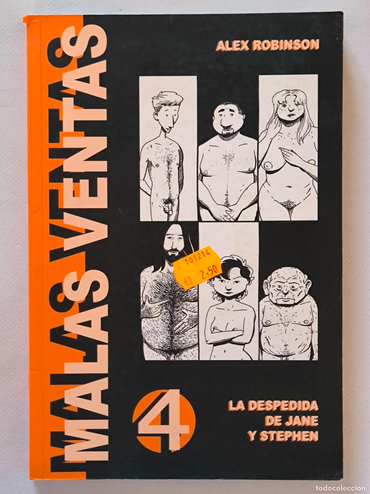 C&oacute;mics: MALAS VENTAS N&ordm; 4 - LA DESPEDIDA DE JANE Y STEPHEN - ALEX ROBINSON - ALTER COMICS (7W) - Foto 1