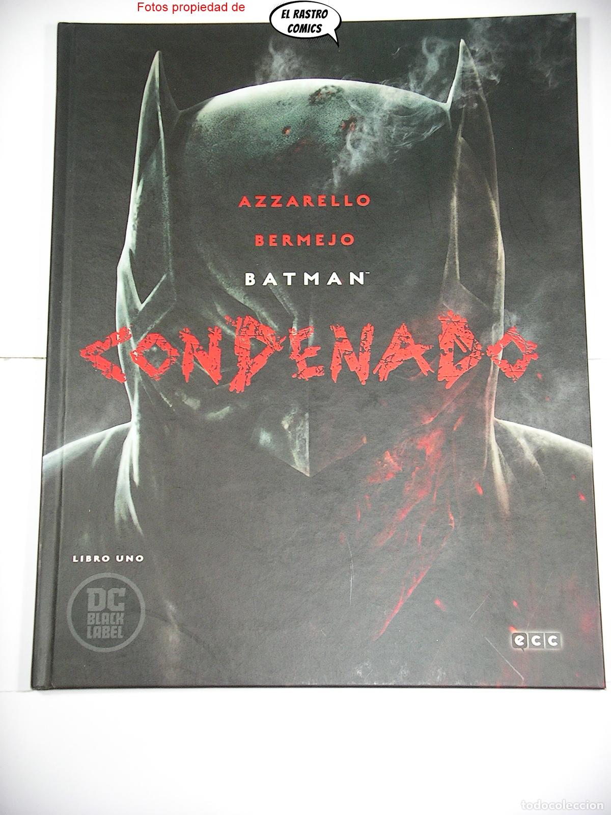 C&oacute;mics: Batman, Condenado, libro uno, Brian Azzarello, Lee Bermejo, ed ECC DC - Foto 1