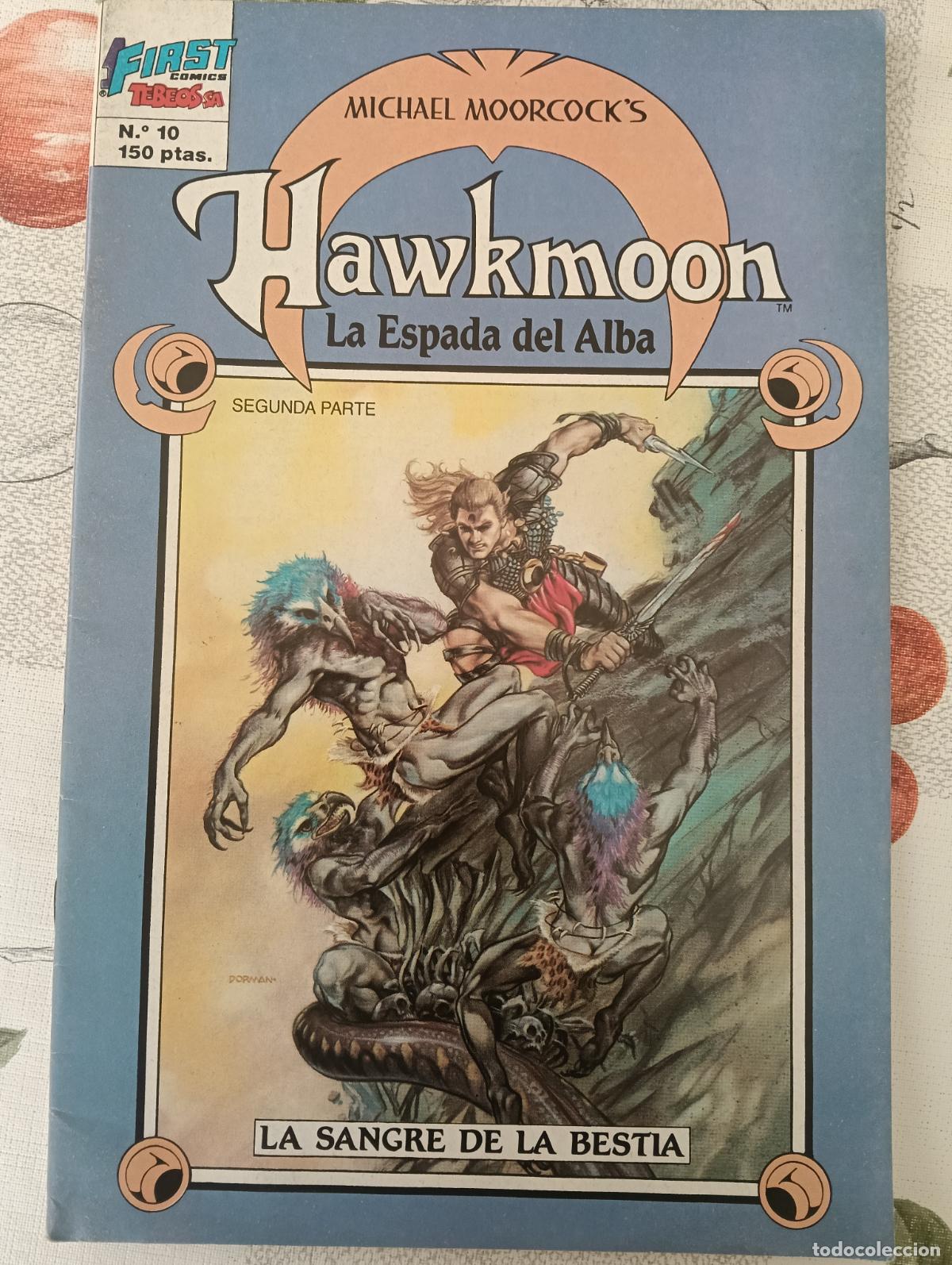 C&oacute;mics: HAWKMOON N&ordm; 10 FIRST COMICS - Foto 1