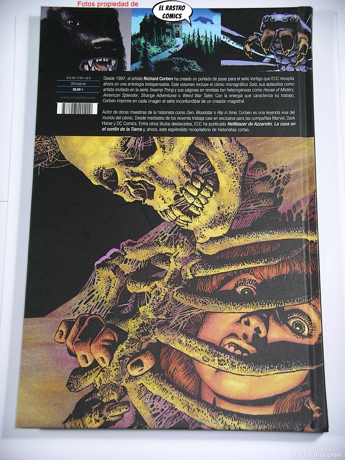 C&oacute;mics: Richard Corben, Grandes autores de Vertigo, ed. ECC DC - Foto 3