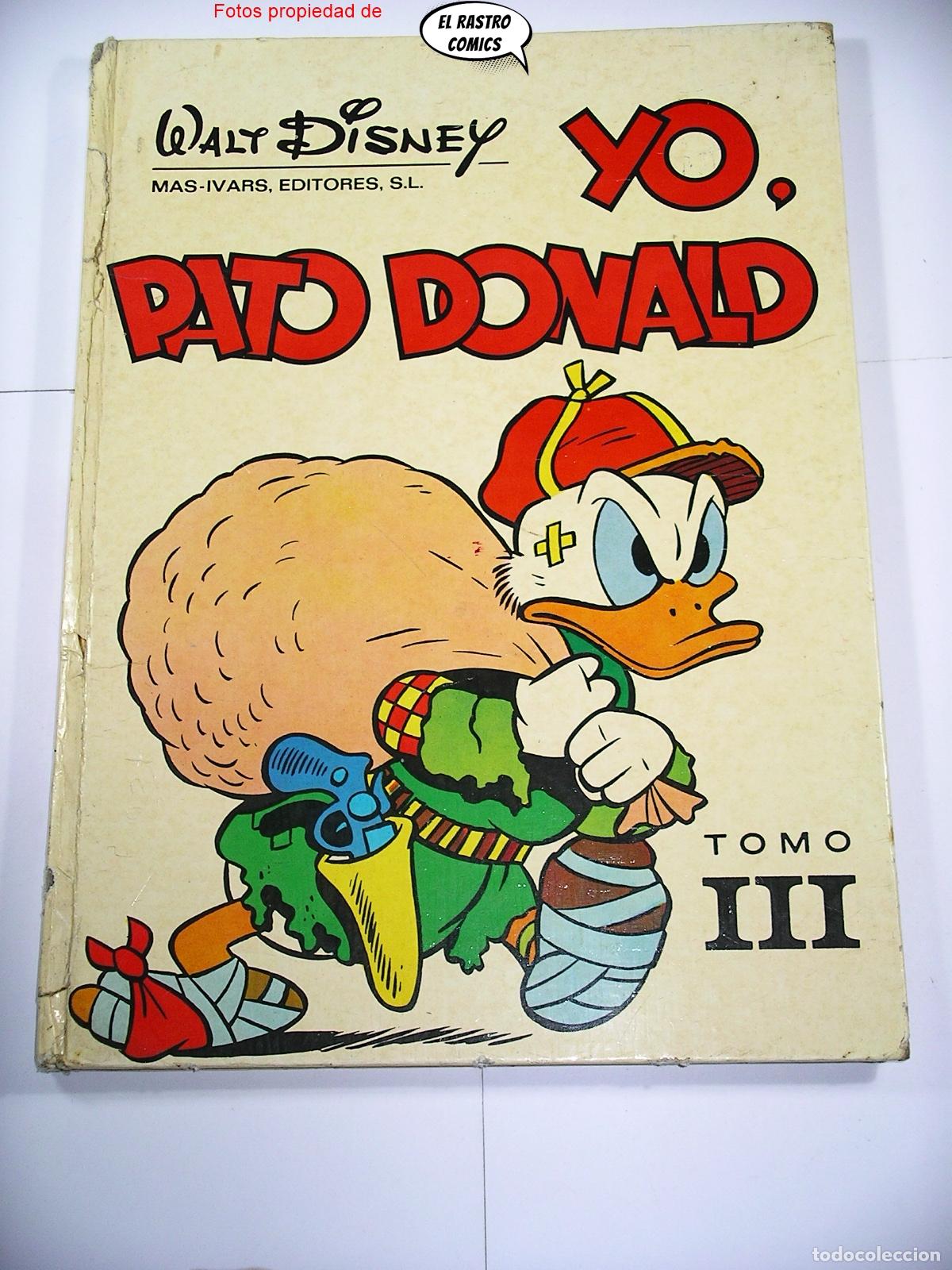 C&oacute;mics: Yo Pato Donald III, ed. Mas Ivars 1977, Disney - Foto 1
