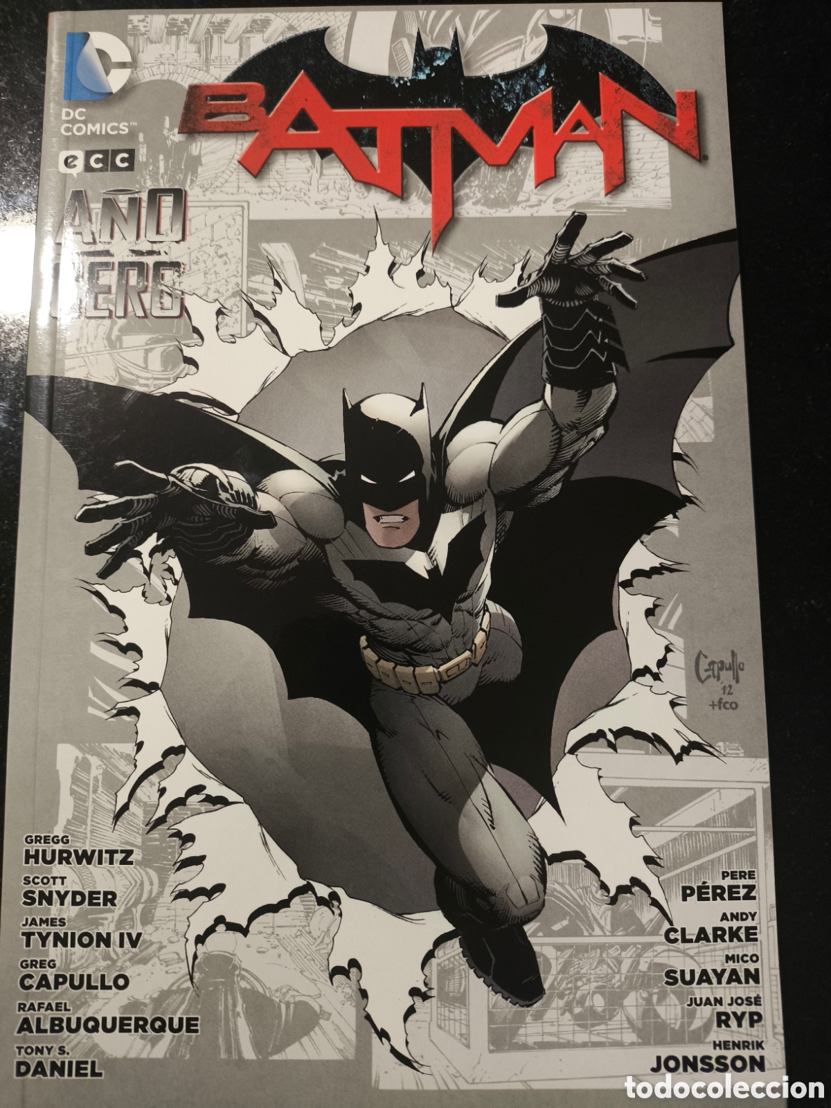 C&oacute;mics: Batman A&ntilde;o cero. Tapa blanda - Foto 1