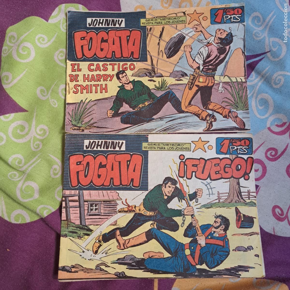 C&oacute;mics: Lote de 2 c&oacute;mic de JONNY FOGATA, EL N 23 - 24 - Foto 1