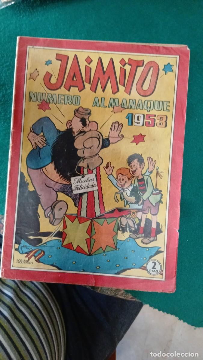 C&oacute;mics: Jaimito almanaque 1953 Bolsa JJ - Foto 1