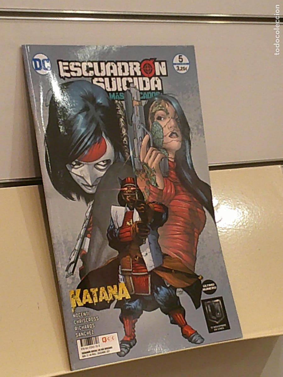 C&oacute;mics: ESCUADRON SUICIDA N&ordm; 17 LOS MAS BUSCADOS KATANA N&ordm; 5 DE 5 DIC 2017 DC - ECC - Foto 1
