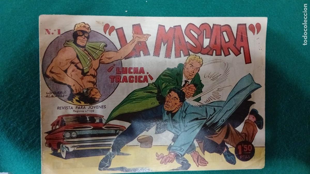 C&oacute;mics: La mascara 1 en perfecto estado Bolsa JJ - Foto 1