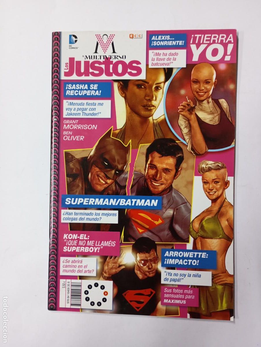 C&oacute;mics: El Multiverso: Los Justos. ECC Ediciones. Grant Morrison y Ben Oliver. TDKC14 - Foto 1