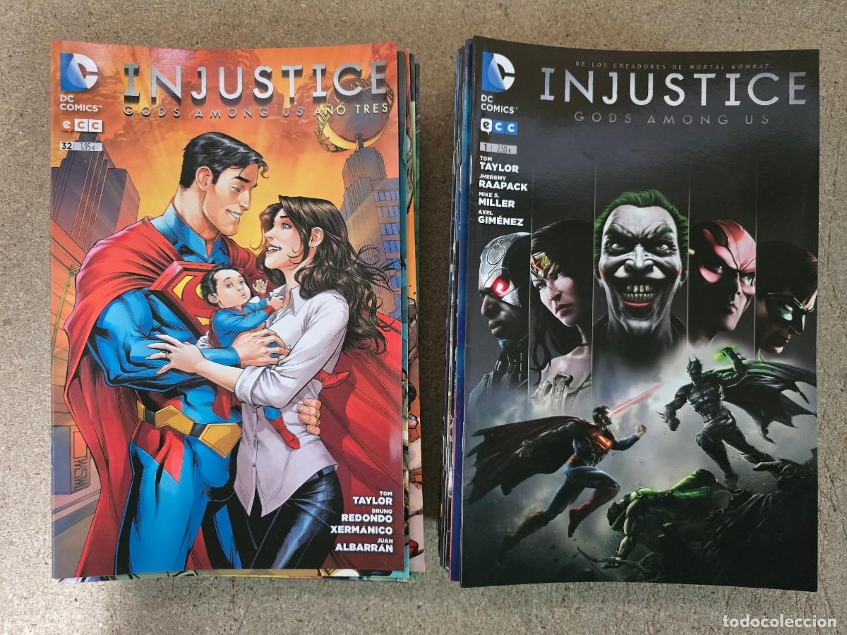 C&oacute;mics: Injustice.Gods Among Us.Completa.58 Comics.DC.ECC