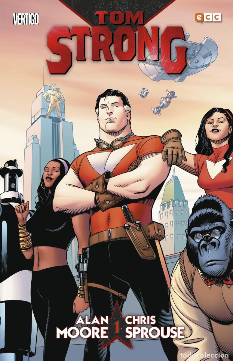 C&oacute;mics: Tom Strong completo 1-2-3 ECC COMICS - Foto 1