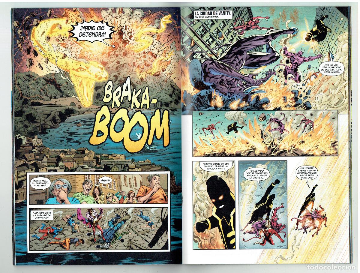 C&oacute;mics: DC. COMICS. LIGA DE LA JUSTICIA DE AMERICA. N&ordm; 12. ECC (ST/B10.2) - Foto 3