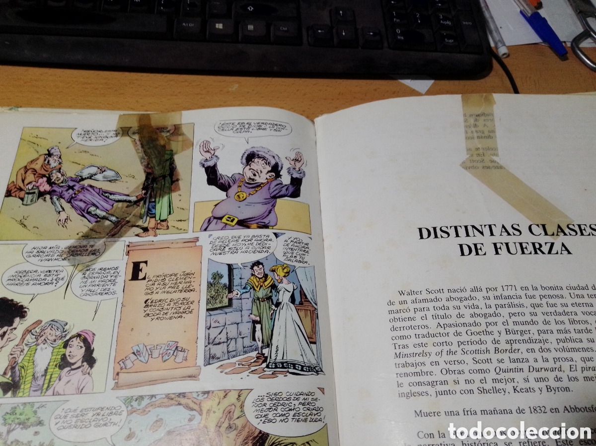 C&oacute;mics: Ivanhoe por Walter Scott de Ed. Larousse reparado - Foto 3