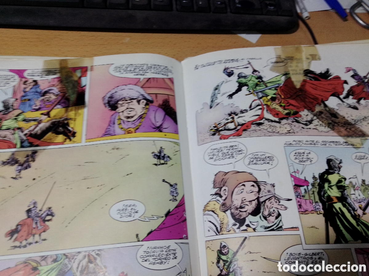 C&oacute;mics: Ivanhoe por Walter Scott de Ed. Larousse reparado - Foto 4