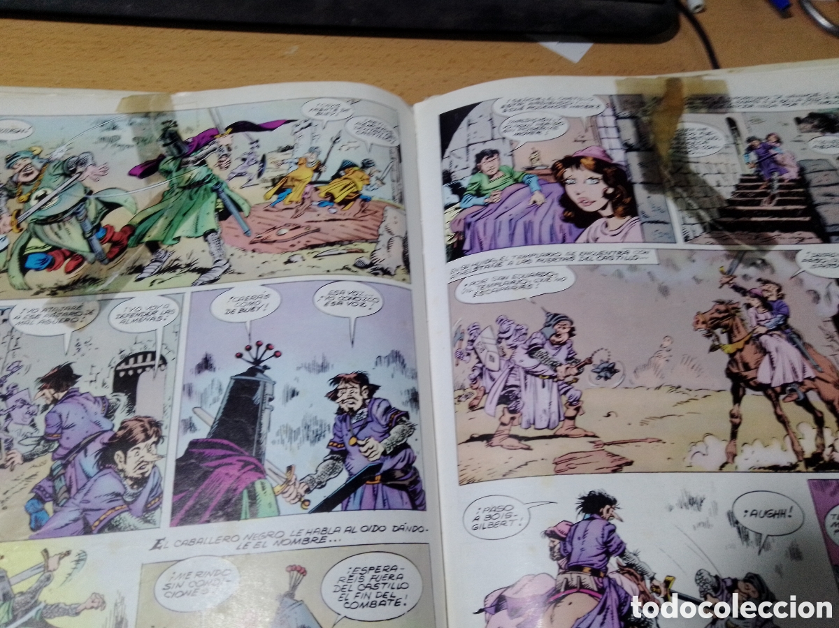 C&oacute;mics: Ivanhoe por Walter Scott de Ed. Larousse reparado - Foto 7