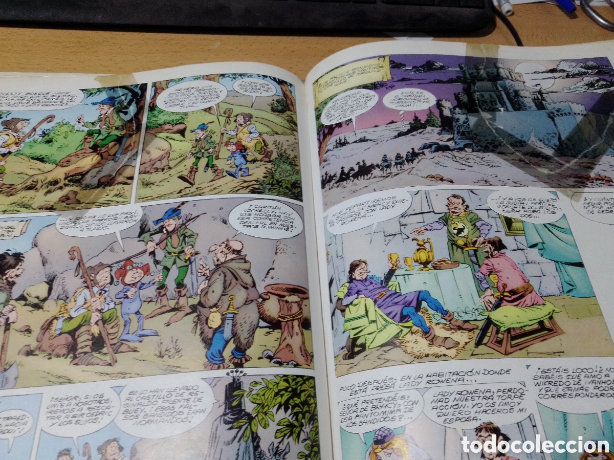 C&oacute;mics: Ivanhoe por Walter Scott de Ed. Larousse reparado - Foto 9