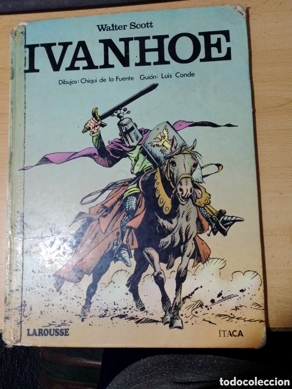 C&oacute;mics: Ivanhoe por Walter Scott de Ed. Larousse reparado - Foto 1