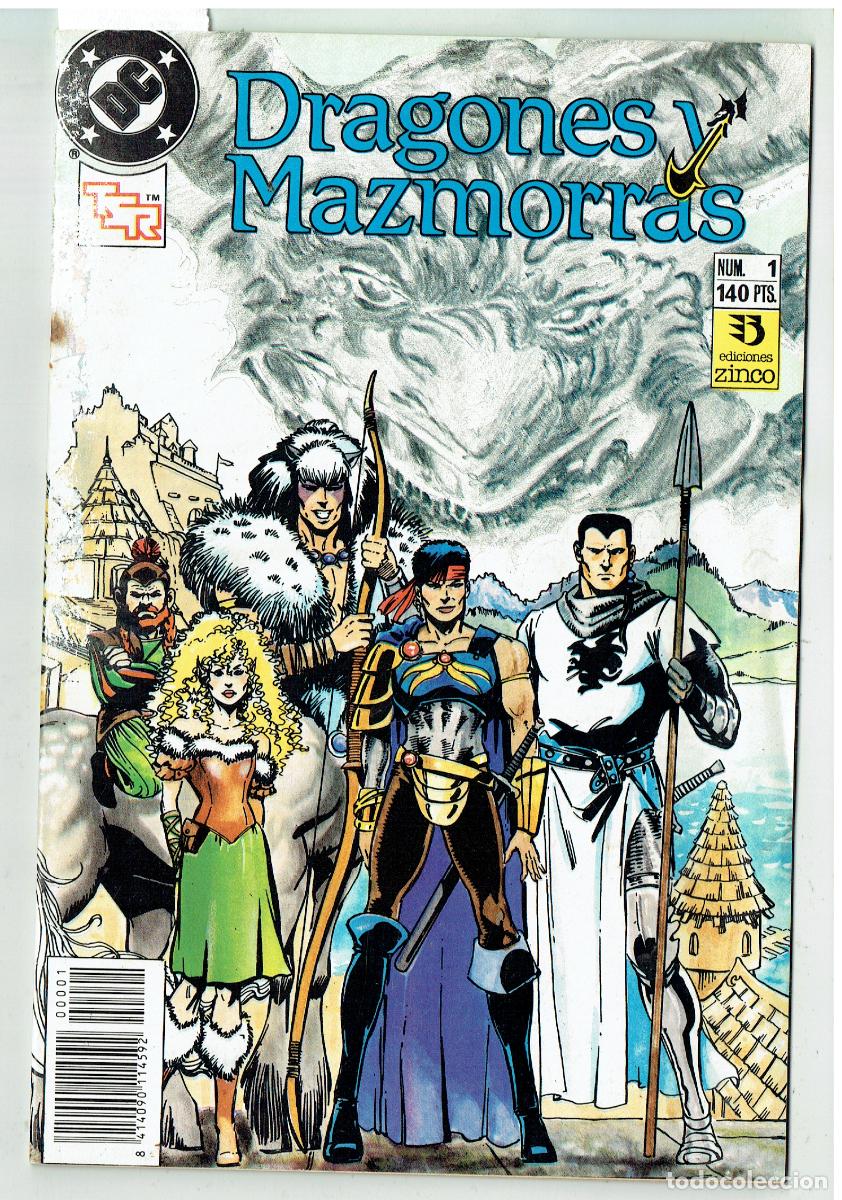 C&oacute;mics: DRAGONES Y MAZMORRAS. N&ordm; 1. ZINCO / DC (ST/B10.2) - Foto 1