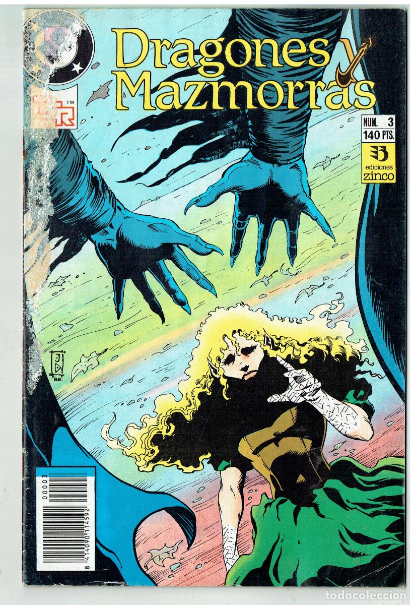 C&oacute;mics: DRAGONES Y MAZMORRAS. N&ordm; 3. ZINCO / DC (ST/B10.2) - Foto 1