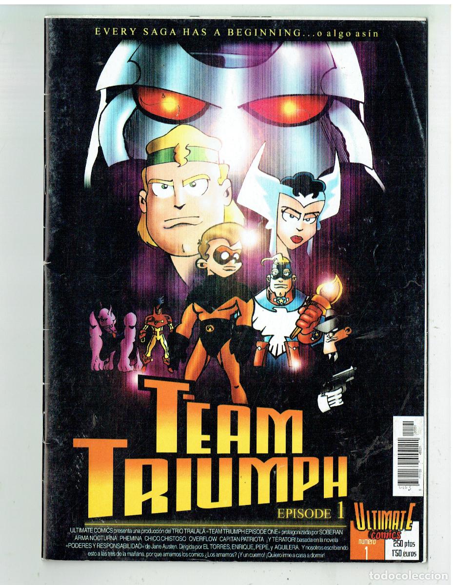 C&oacute;mics: TEAM TRIUMPH. EPISODIO 1. (ST/B10.2) - Foto 1