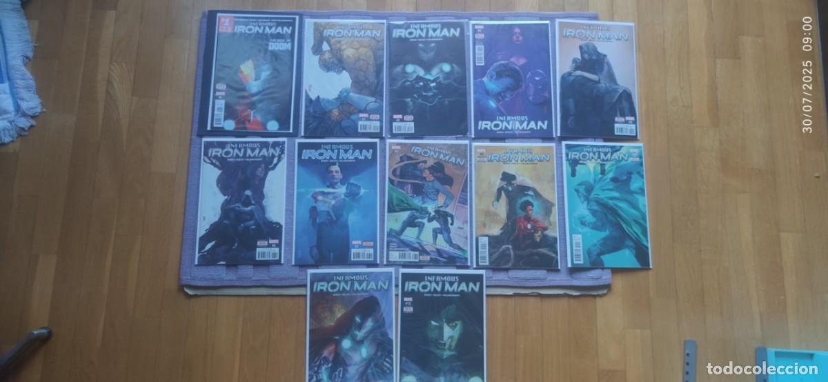 C&oacute;mics: INFAMOUS IRONMAN 1-12 completa USA. VFN-NM - Foto 1