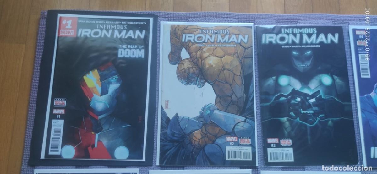 C&oacute;mics: INFAMOUS IRONMAN 1-12 completa USA. VFN-NM - Foto 3