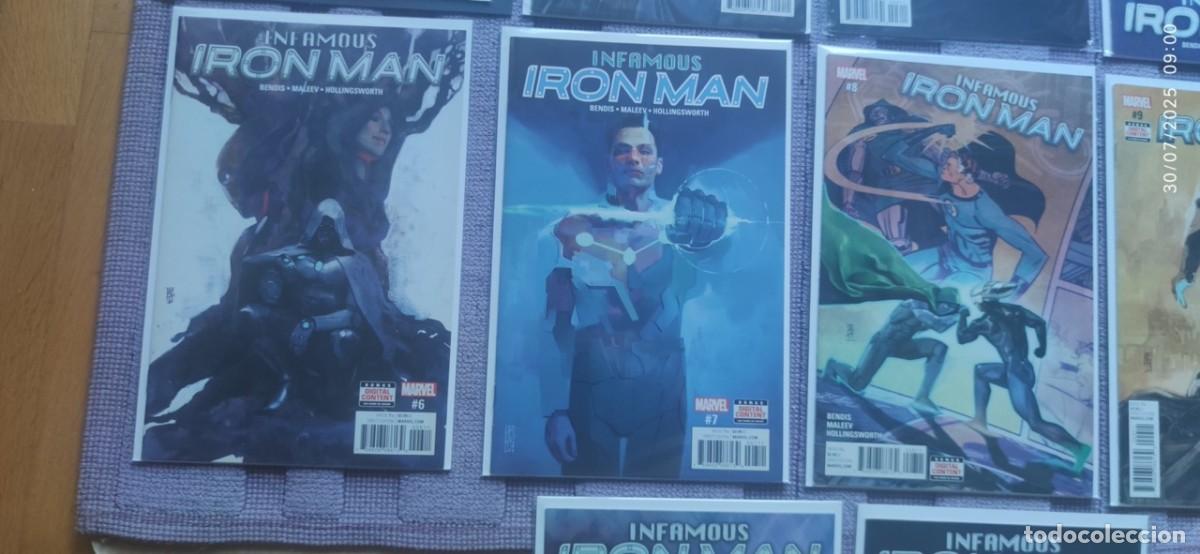 C&oacute;mics: INFAMOUS IRONMAN 1-12 completa USA. VFN-NM - Foto 5