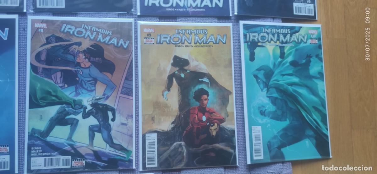 C&oacute;mics: INFAMOUS IRONMAN 1-12 completa USA. VFN-NM - Foto 6