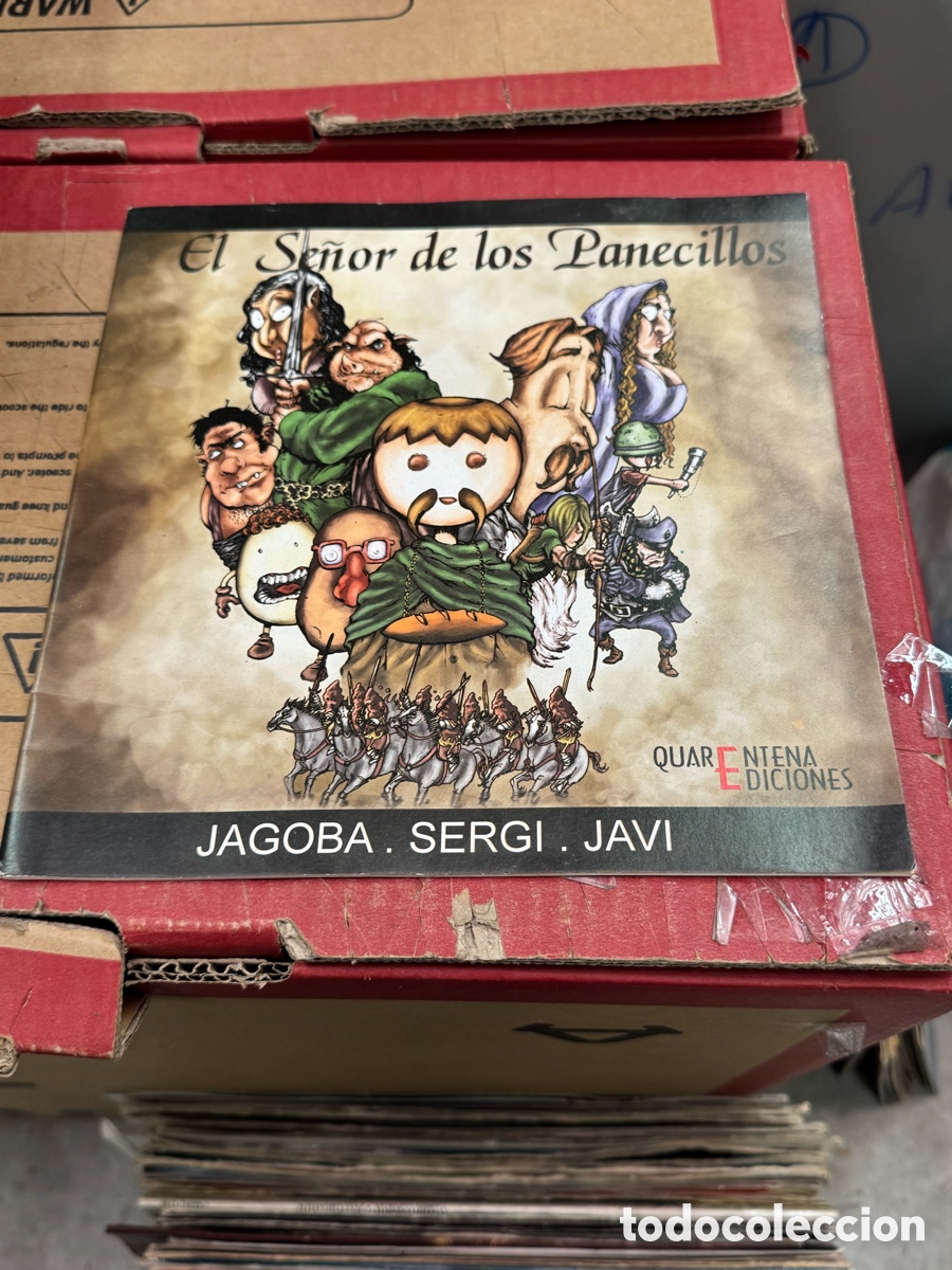 C&oacute;mics: El se&ntilde;or de los panecillos c&ograve;mic tebeo quarenta ediciones jagoba Sergi javi - Foto 1