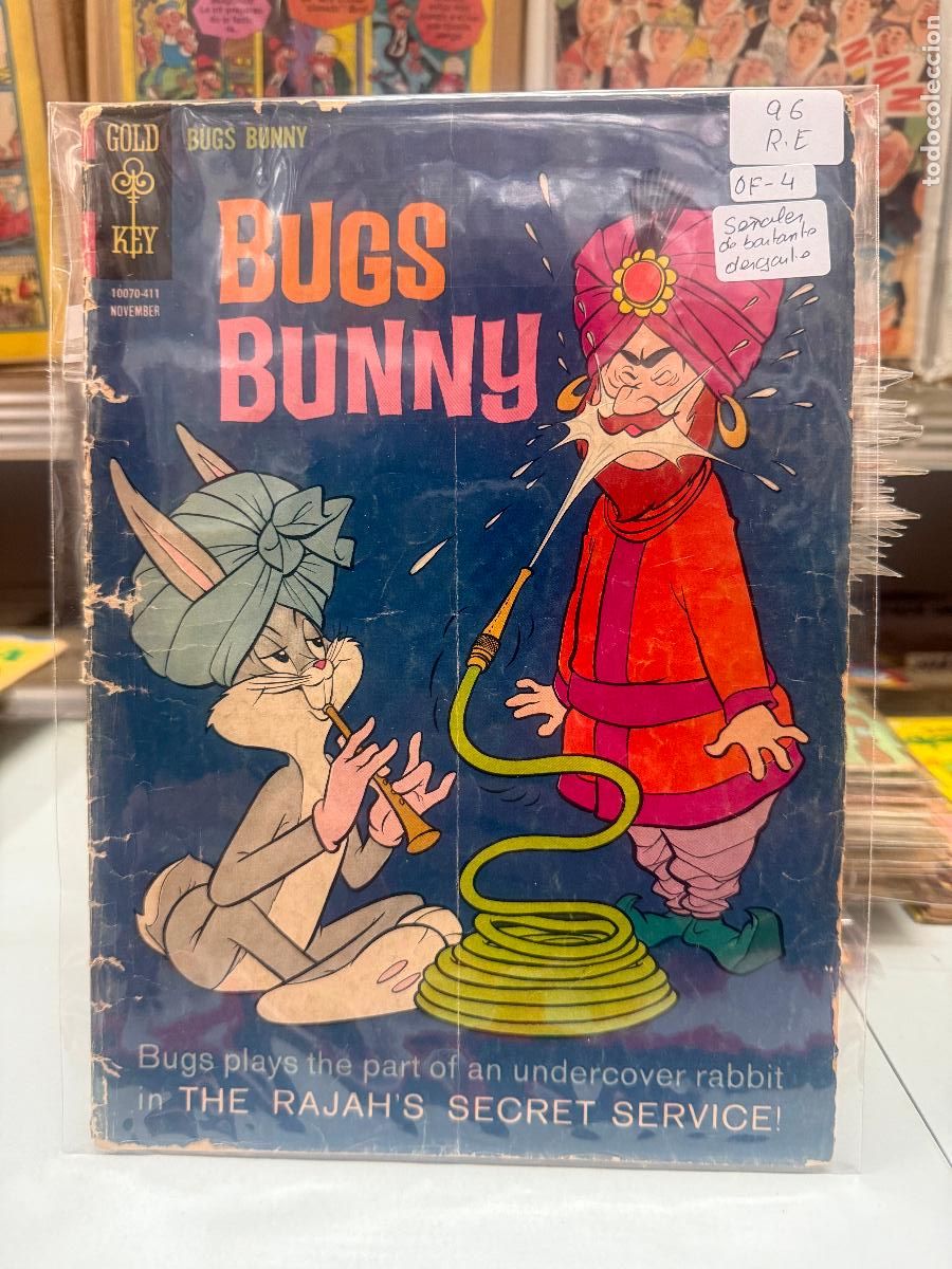 C&oacute;mics: BUGS BUNNY EDITORIAL GOLD KEY NUMERO 96 REGULAR ESTADO - Foto 1