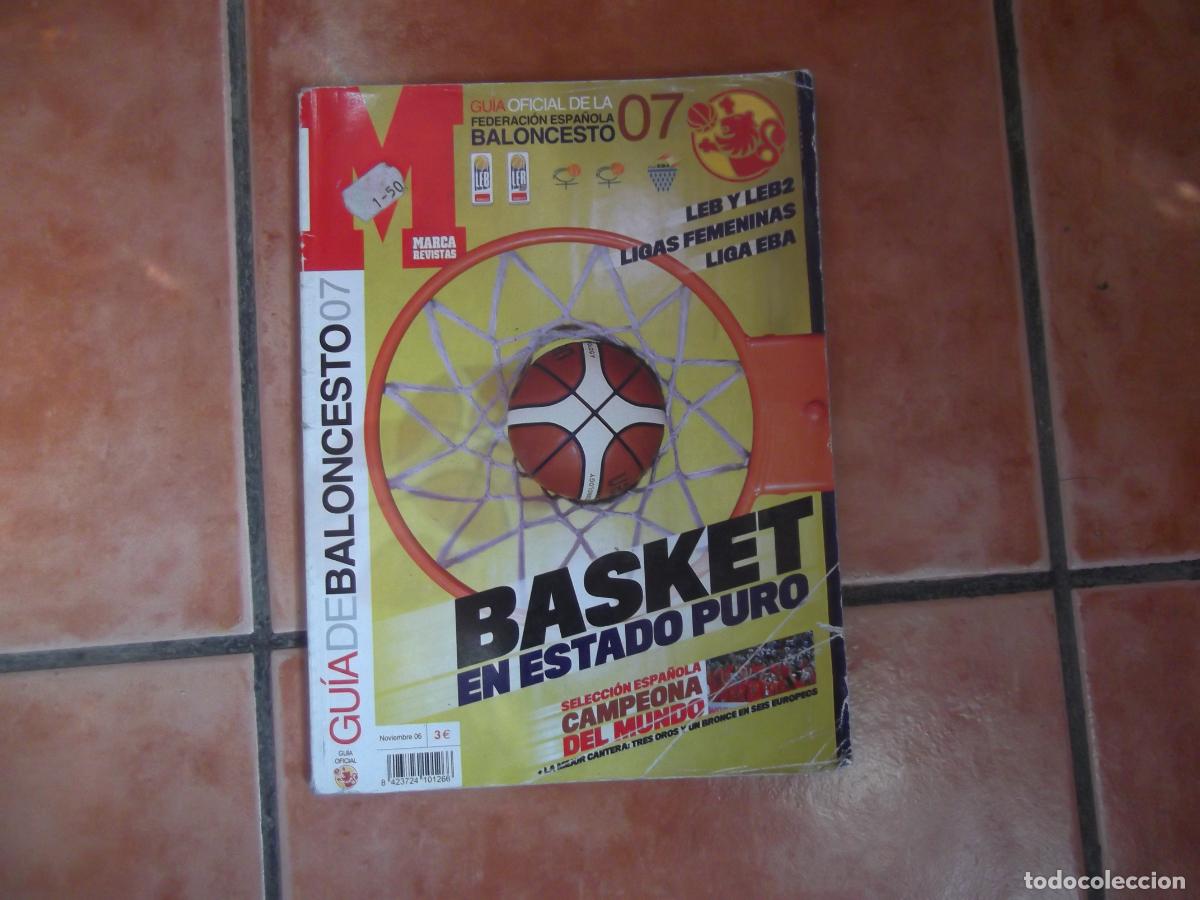 C&oacute;mics: guia oficial de baloncesto marca 07, basket en estado puro
