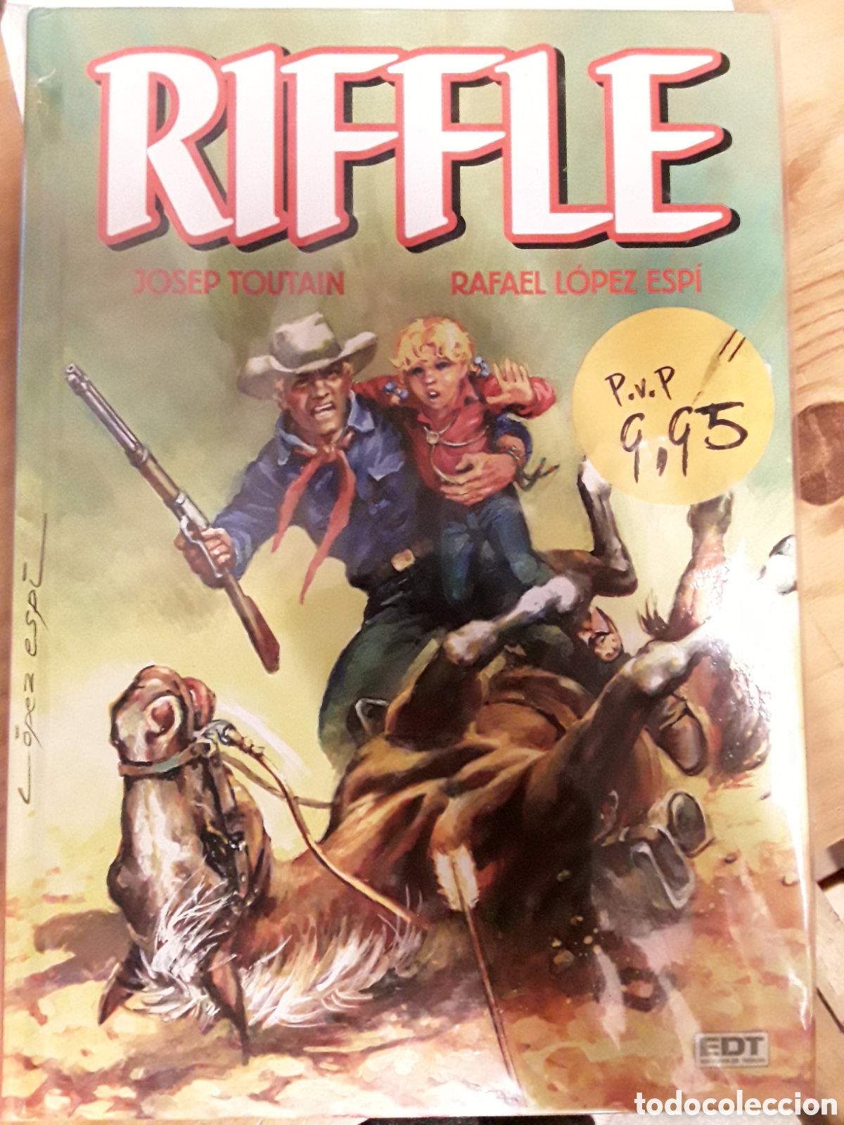 C&oacute;mics: Riffle - Toutain, L&oacute;pez Esp&iacute; - EDT - Rebajado - Foto 1