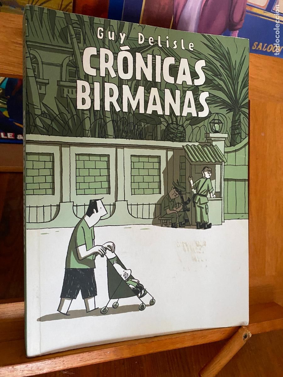 C&oacute;mics: CR&Oacute;NICAS BIRMANAS. GUY DELISLE. EDITORIAL ASTIBERRI - Foto 1