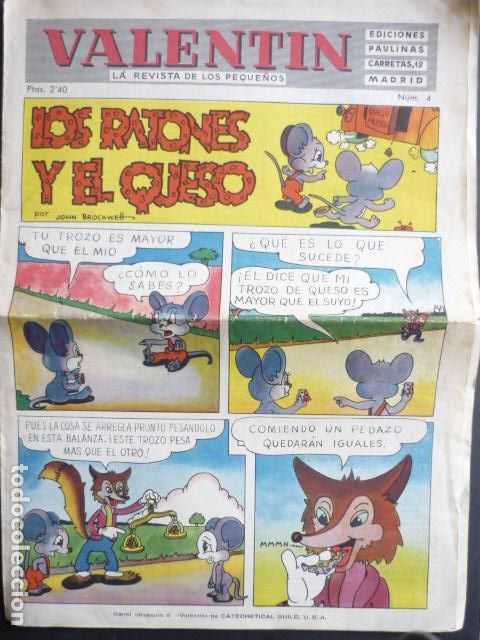 C&oacute;mics: VALENTIN LA REVISTA DE LOS PEQUE&Ntilde;OS N&ordm; 4 TEBEO COMIC - Foto 1