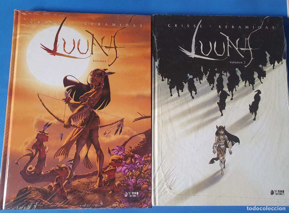 C&oacute;mics: Luuna coleccion completa 2 tomos integrales ediciones yermo estado nuevos - Foto 1