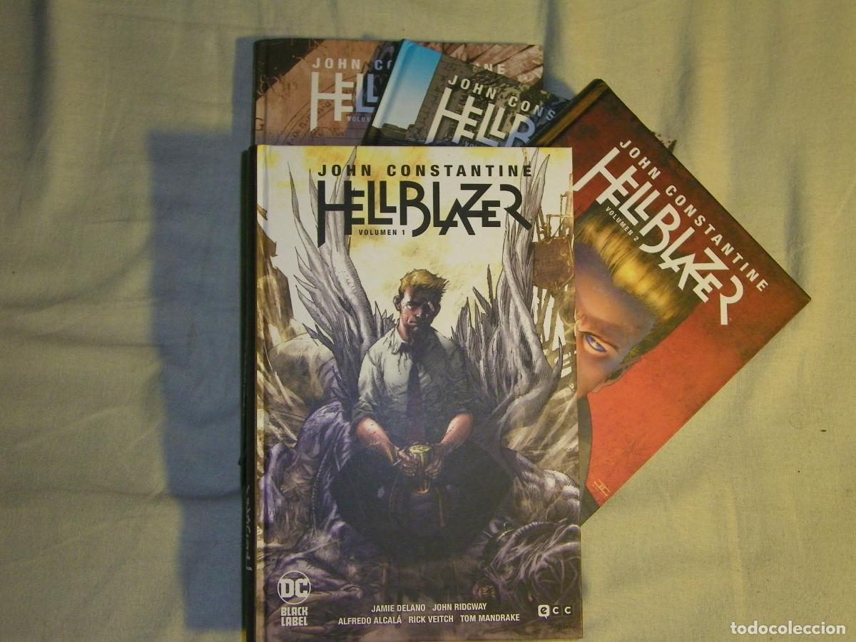 C&oacute;mics: JOHN CONSTANTINE HELLBLAZER 4 NUMEROS ECC - Foto 1