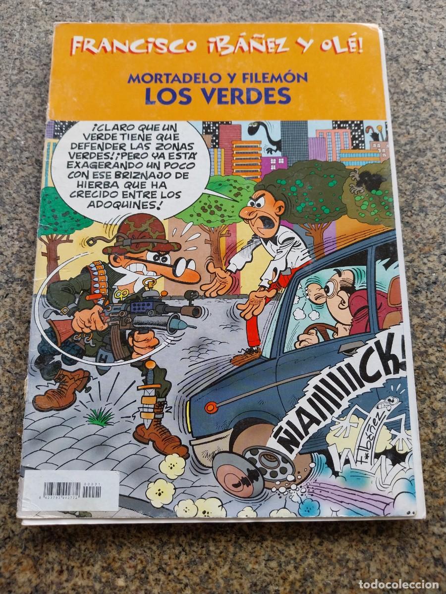 C&oacute;mics: MORTADELO Y FILEMON - LOS VERDES -- - Foto 1