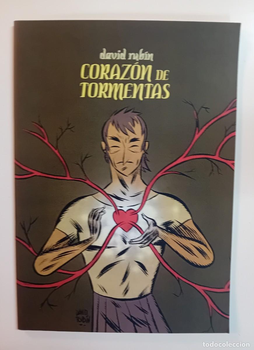 C&oacute;mics: CORAZON DE TORMENTAS DE DAVID RUBIN DE POLAQIA EN GALLEGO - Foto 1