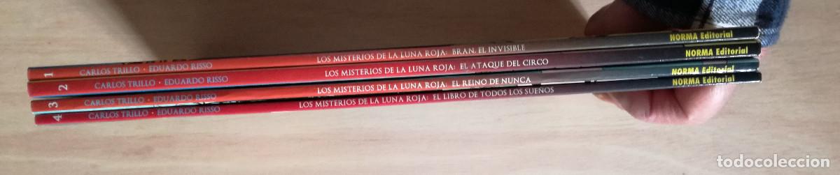 C&oacute;mics: LOS MISTERIOS DE LA LUNA ROJA - COMPLETA 1 2 3 4 -TRILLO RISSO - NORMA - Foto 2