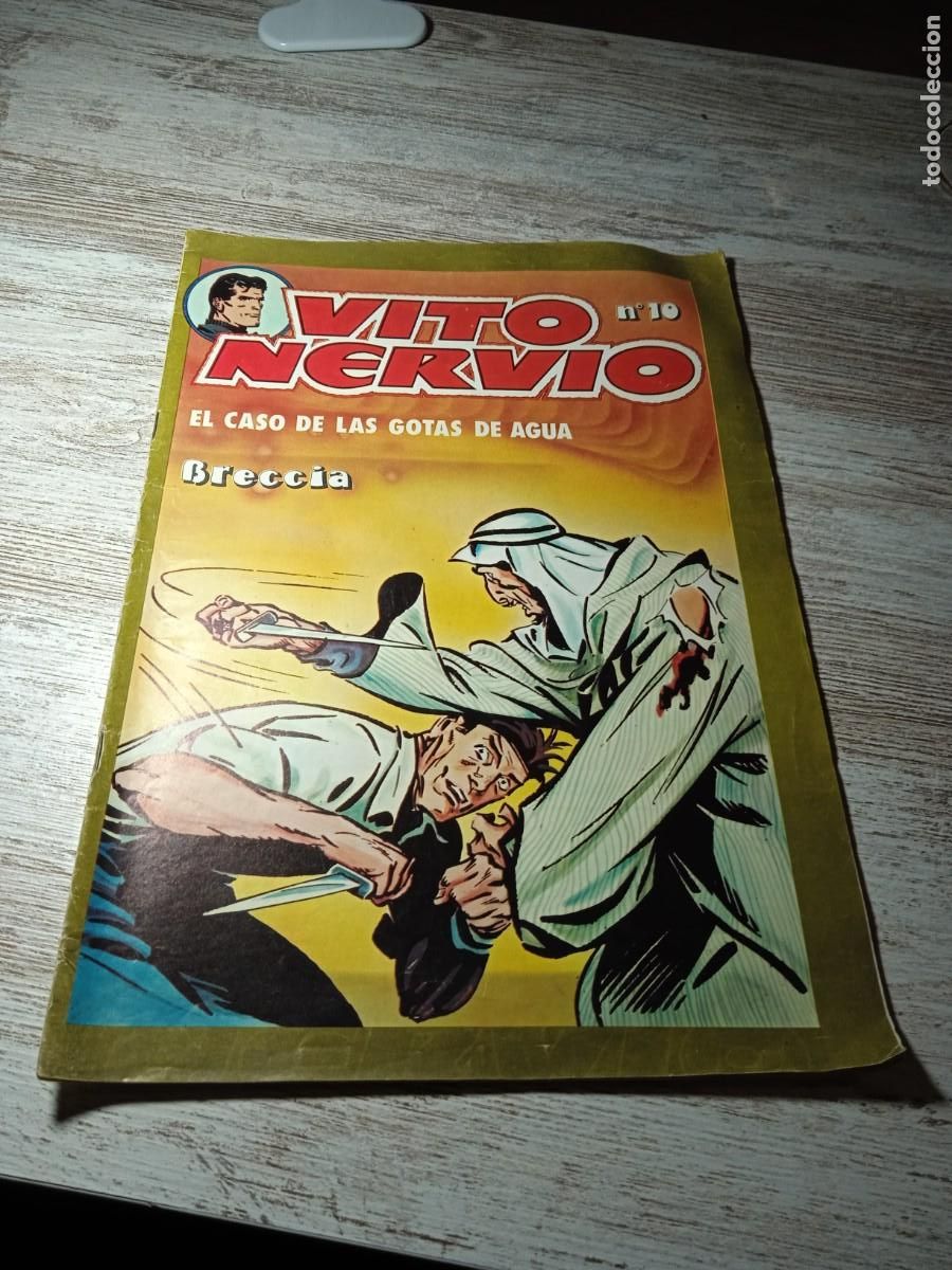 C&oacute;mics: VITO NERVIO 10, EL CASO DE LAS GOTAS DE AGUA Breccia - Foto 1