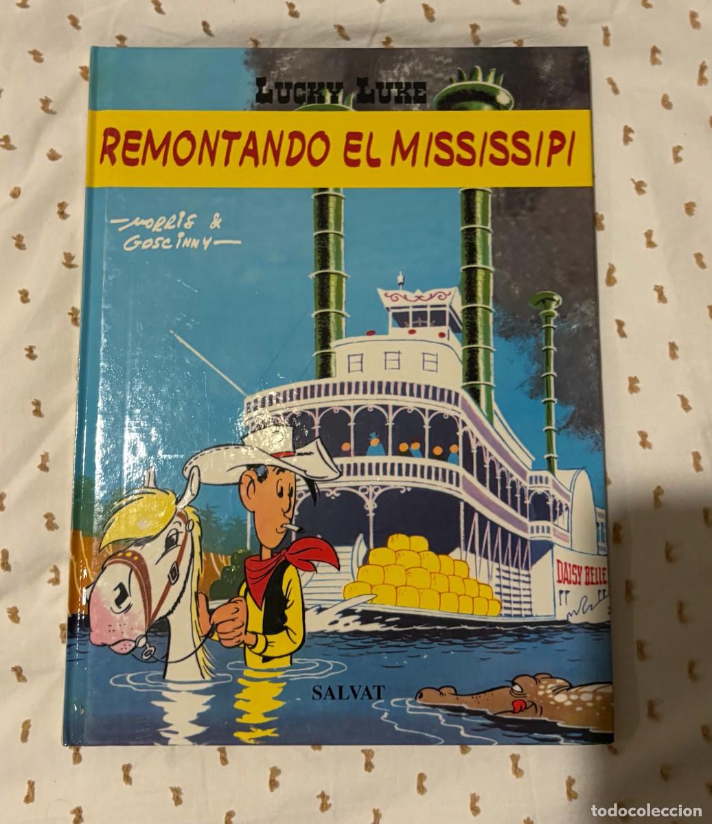 C&oacute;mics: Lucky Luke Salvat: Remontando el Mississipi, de Goscinny y Morris