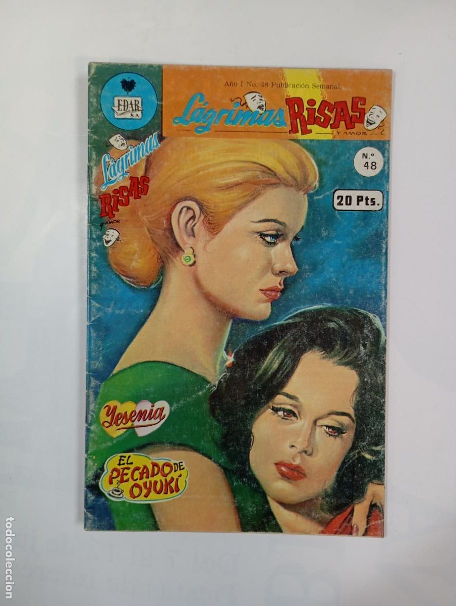 C&oacute;mics: L&Aacute;GRIMAS. RISAS. N&ordm; 48. A&Ntilde;O I. EDARSA. EL PECADO DE OYUKI. TDKC14 - Foto 1