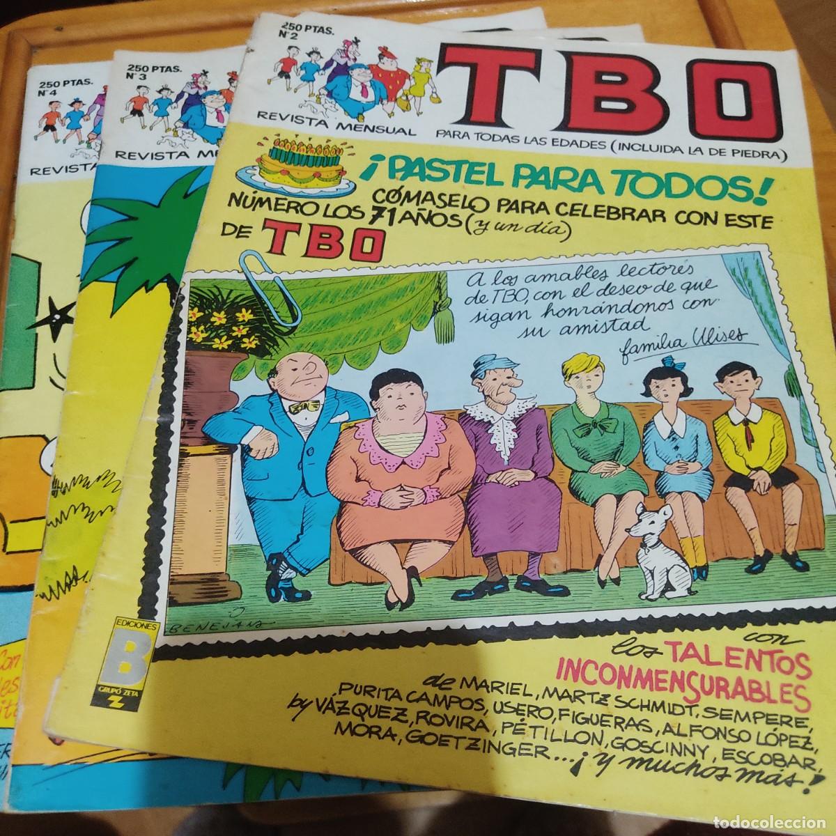 C&oacute;mics: (Pedidos min 10 eur) TBO 2, 3 y 4, Ediciones B - Foto 1