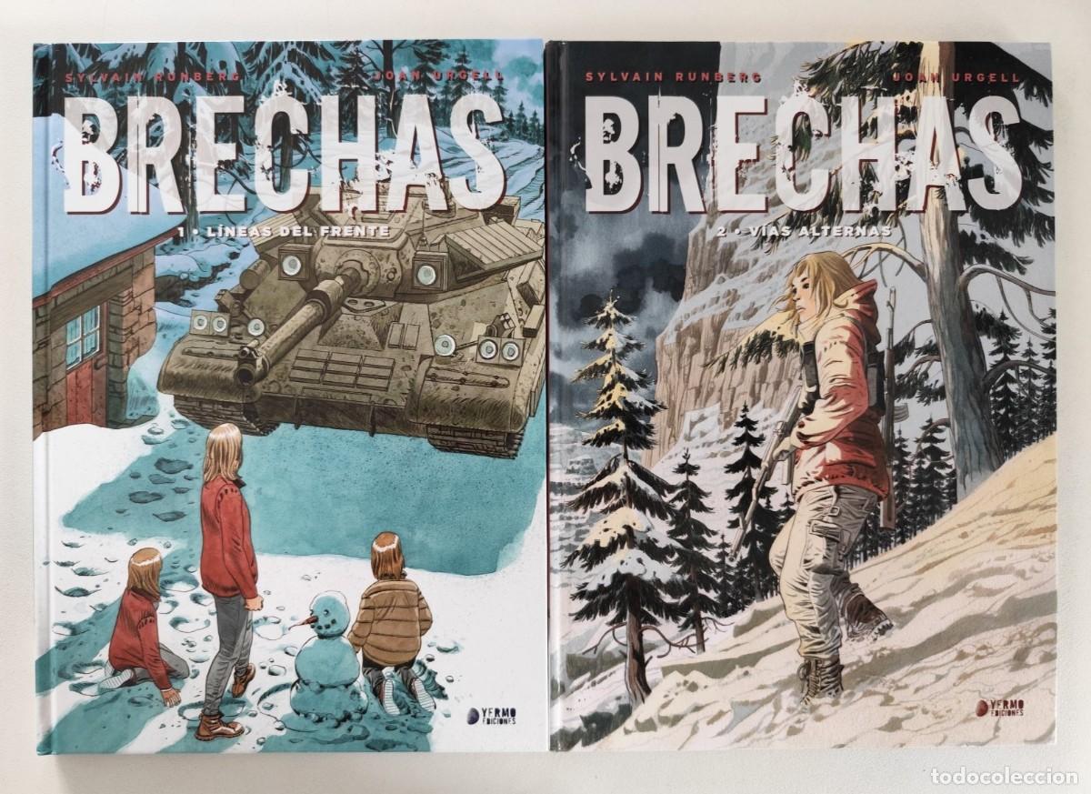 C&oacute;mics: BRECHAS (Sylvain Runberg & Joan Urgell) COMPLETA 2 tomos ~ YERMO EDICIONES - Foto 1