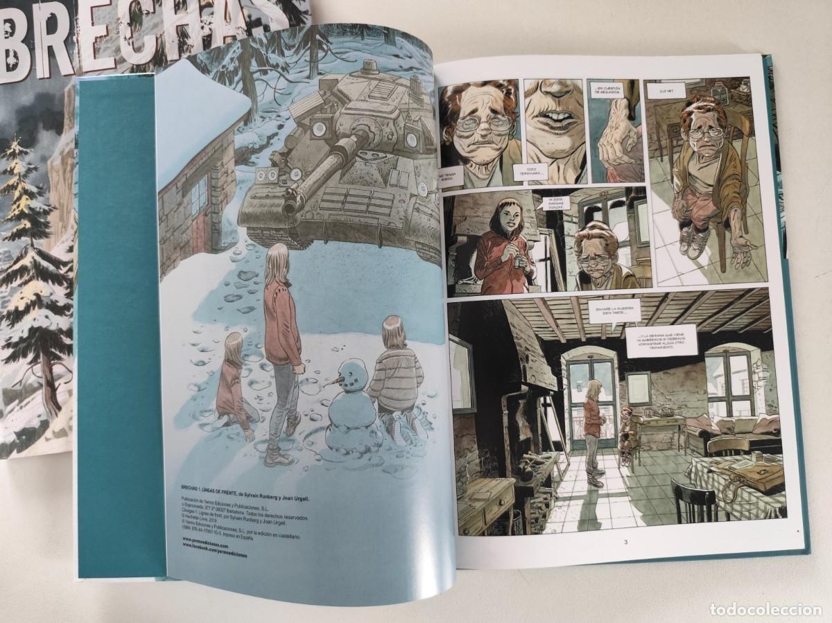 C&oacute;mics: BRECHAS (Sylvain Runberg & Joan Urgell) COMPLETA 2 tomos ~ YERMO EDICIONES - Foto 4